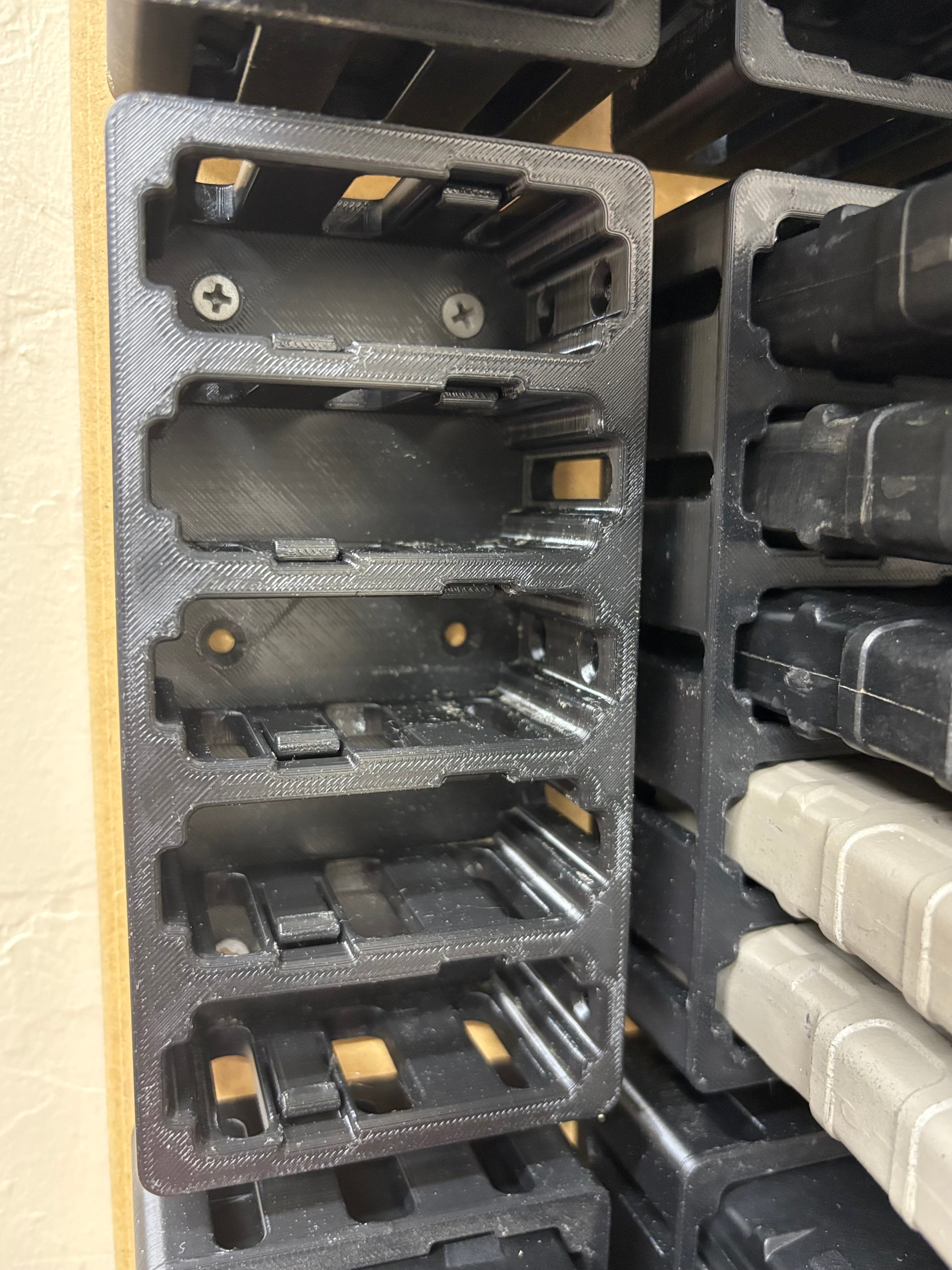 SIGMASIX Wall Mounted Modular Gun Magazine Rack