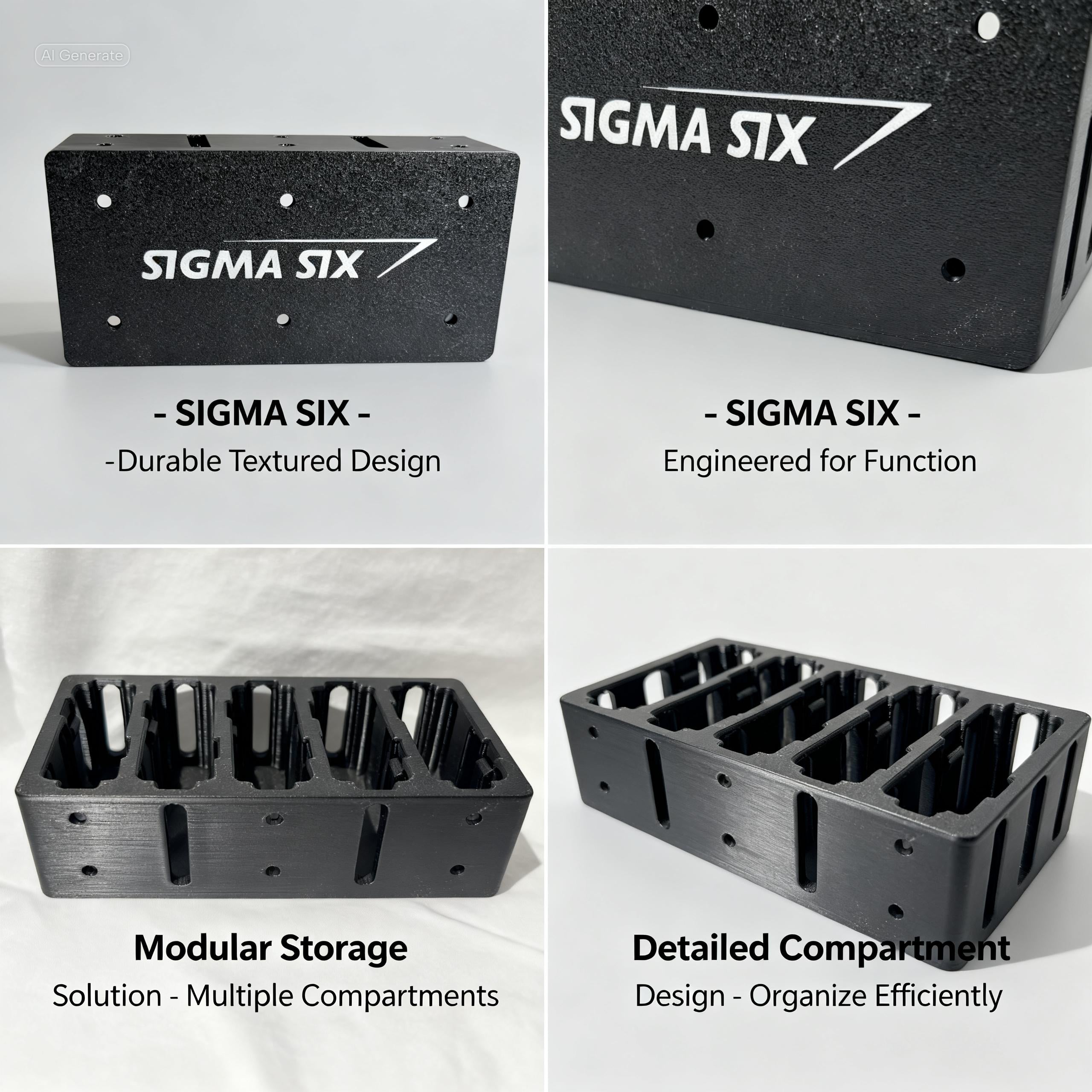 SIGMASIX Wall Mounted Modular Gun Magazine Rack