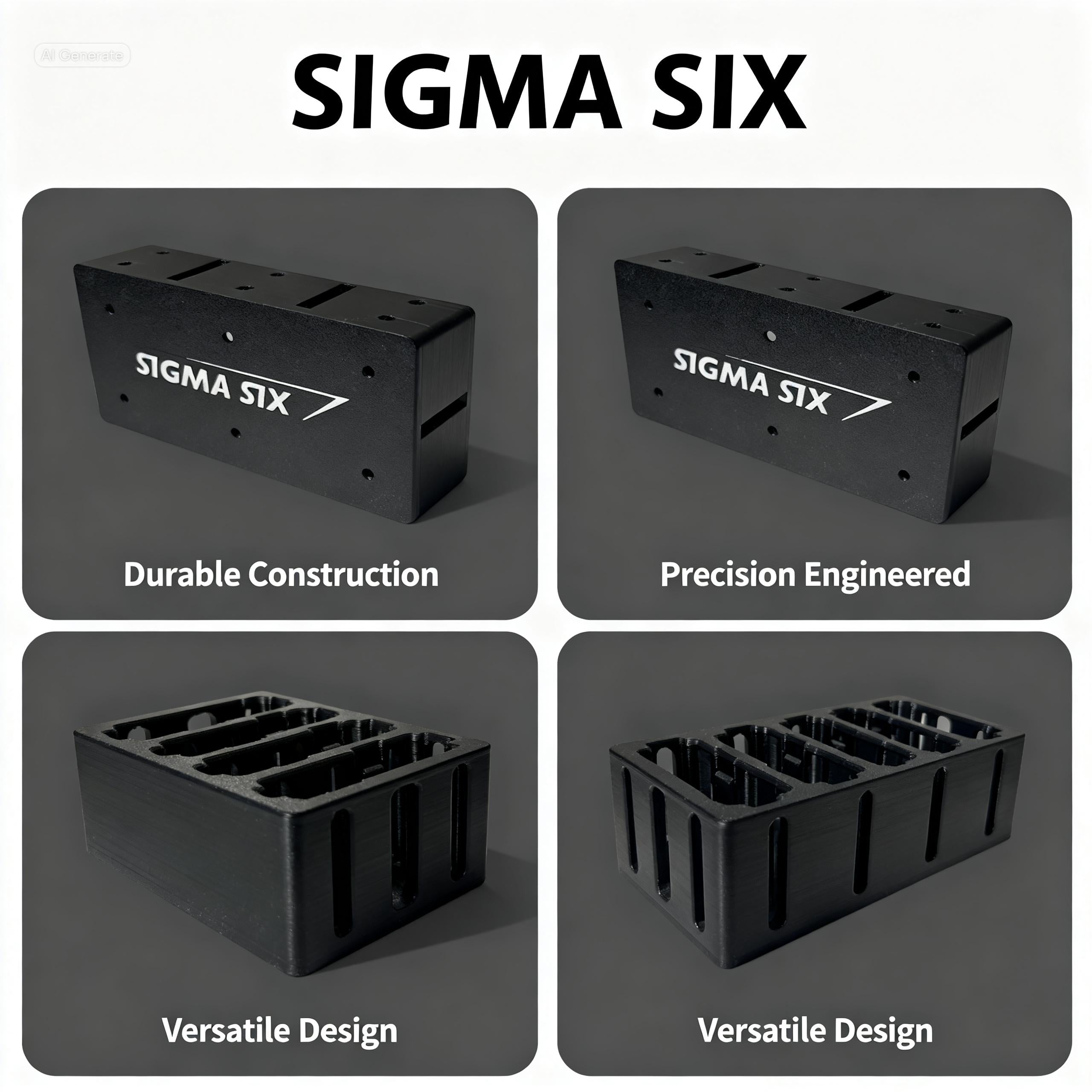 SIGMASIX Wall Mounted Modular Gun Magazine Rack
